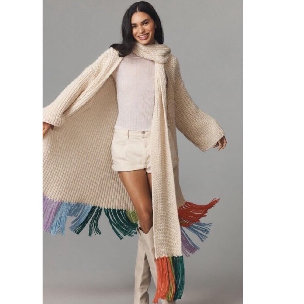 Anthropologie NWT knit scarf